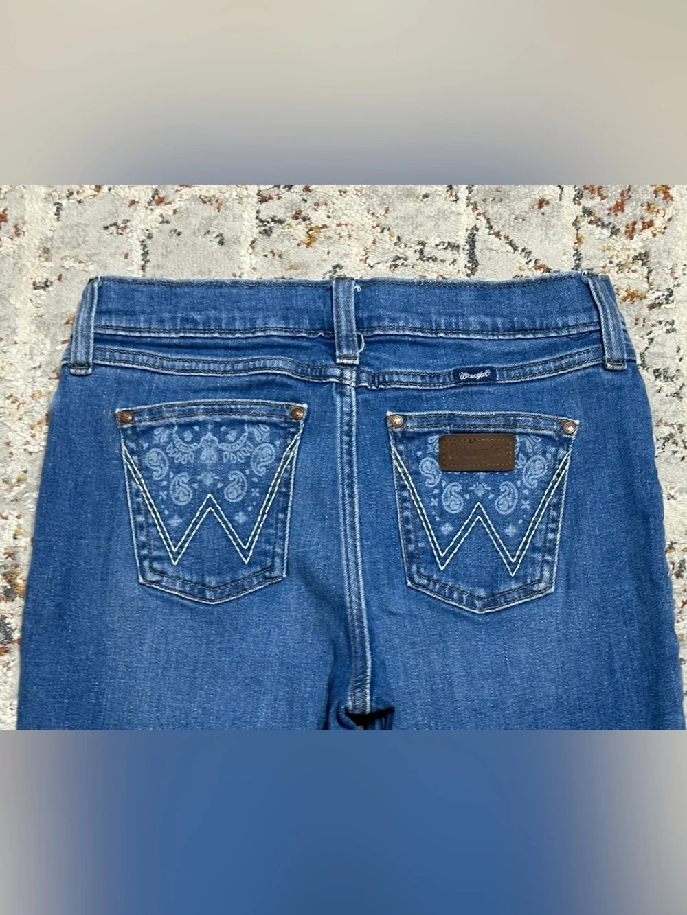 Wrangler youth bootcut jeans girls size 16 slim